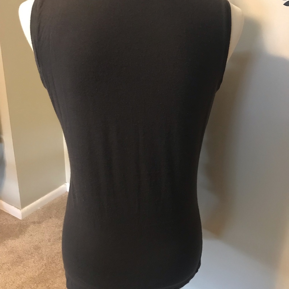 Adrienne Vittadini ~ Ruffle Front Top - Picture 4 of 5